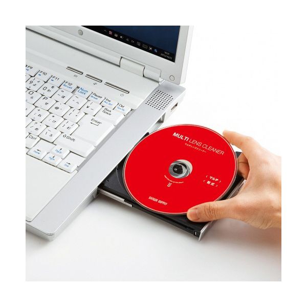（まとめ） サンワサプライ マルチレンズクリーナー 乾式 CD-MDDN 1個 〔×5セット〕 【北海道・沖縄・離島配送不可】