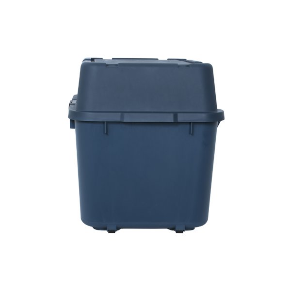〔2台セット〕 キャリーボックス 70L インディゴ ローラー付き 宅配BOX用シール付き 日本製 収納ボックス 防災 アウトドア 【北海道・沖縄・離島配送不可】_1