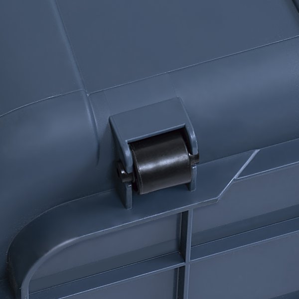 〔2台セット〕 キャリーボックス 70L インディゴ ローラー付き 宅配BOX用シール付き 日本製 収納ボックス 防災 アウトドア 【北海道・沖縄・離島配送不可】_3