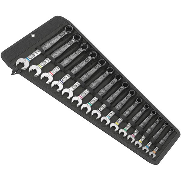 WERA ヴェラ 15本組 コンビネーションレンチ セット 5-50mm入 020302 工具 ツール DIY 作業工具 道具 レンチ 【北海道・沖縄・離島配送不可】