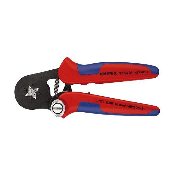 KNIPEX クニペックス ワイヤーエンドスリーブ圧着ペンチ コンフォート 全長180mm 9753-04 【北海道・沖縄・離島配送不可】 36,820円