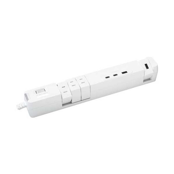 両面挿し電源タップ6個口 C×2+A×2 【北海道・沖縄・離島配送不可】