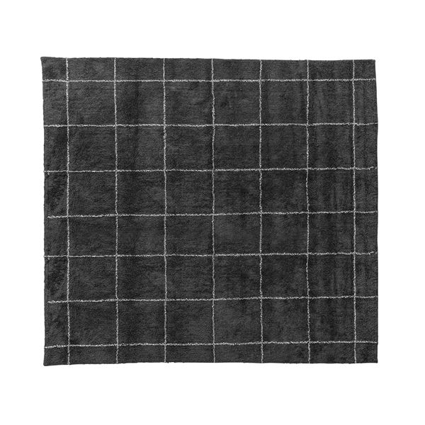 ラグ 約W185×D185cm グレーの通販は