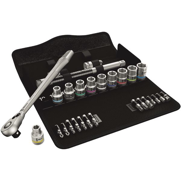 WERA ヴェラ 差込角1/2inch 28点組 ソケットレンチ セット 004078 工具 ツール DIY 作業工具 道具 レンチ 【北海道・沖縄・離島配送不可】