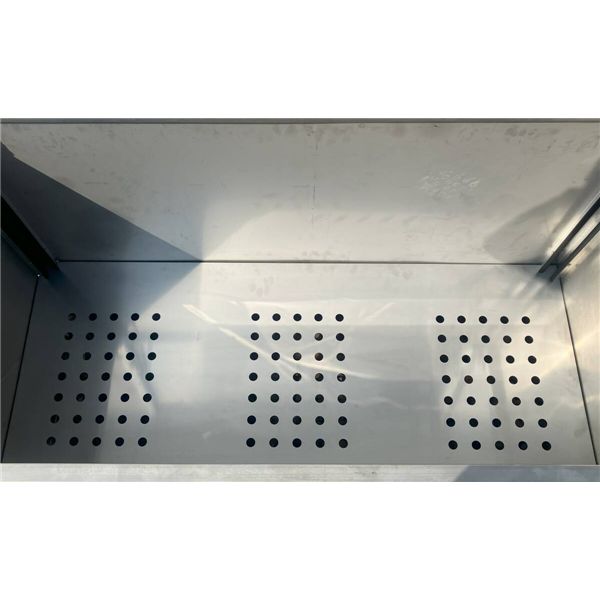 ゴミ箱 屋外 大型 ステンレス ダストボックス 〔DST-1300BK〕 完成品 400L 【北海道・沖縄・離島配送不可】_3