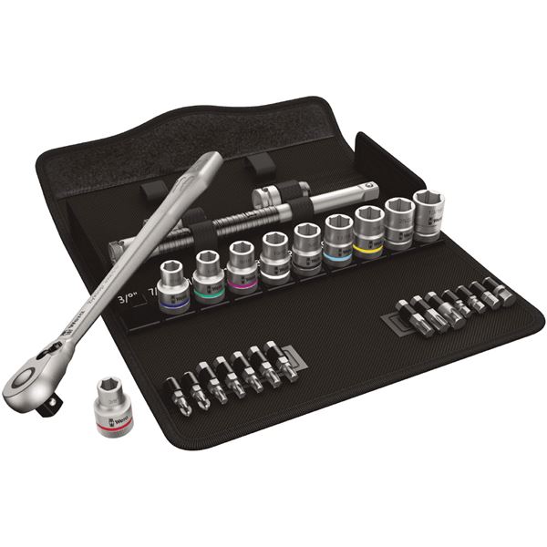 WERA ヴェラ 差込角1/2inch 28点組 ソケットレンチ セット 004081 工具 ツール DIY 作業工具 道具 レンチ 【北海道・沖縄・離島配送不可】