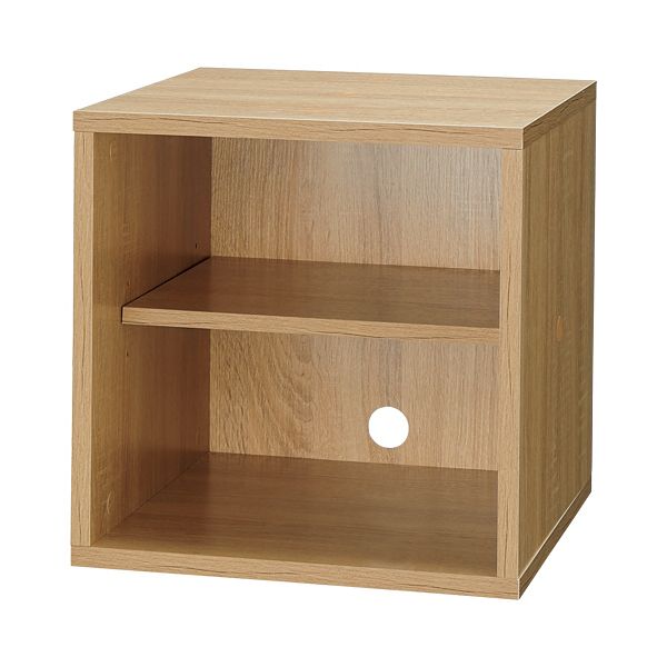 アスカ 組立式木製収納ボックス 本体（扉無し） SB930 1台 【北海道・沖縄・離島配送不可】