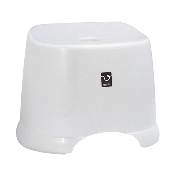 （まとめ） シンカテック アンティ 風呂椅子角 HKホワイト 1個 〔×5セット〕の通販は