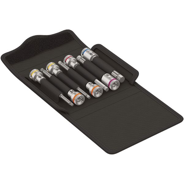 WERA ヴェラ 7点組 自転車整備 メンテナンス用 HEX TORX ビットソケット セット 004176 工具 ツール DIY 作業工具 道具 【北海道・沖縄・離島配送不可】