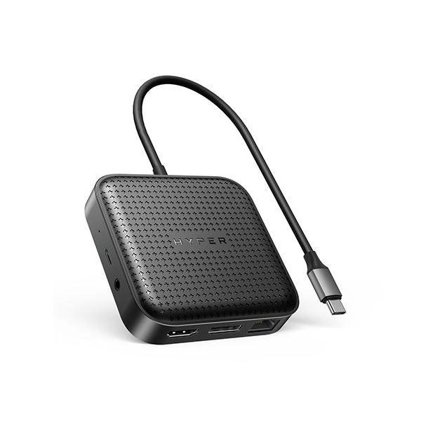 HYPER HyperDrive USB4 モバイルドック USB-Cハブ HP-HD583 【北海道・沖縄・離島配送不可】