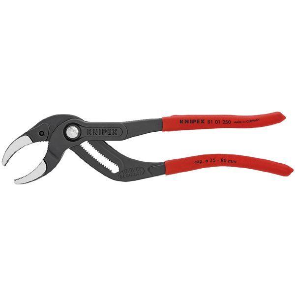 KNIPEX クニペックス パイププライヤー 滑り止めプラスチックコーティング 全長250mm 8101-250 工具 ツール DIY 作業工具 【北海道・沖縄・離島配送不可】