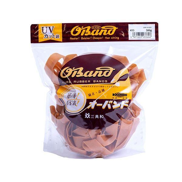 （まとめ） 共和 オーバンド#35 内径89mm 500g入 透明袋 GMA-N-005 1袋 〔×3セット〕 【北海道・沖縄・離島配送不可】の通販は