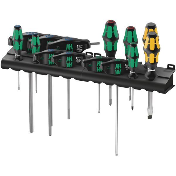 WERA ヴェラ 14本組 自転車整備 メンテナンス用 オールラウンド ドライバーセット 004190 工具 ツール DIY 作業工具 道具 【北海道・沖縄・離島配送不可】