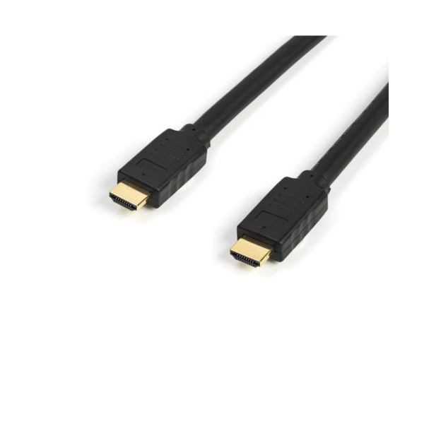 StarTech.com ハイスピードHDMIケーブル 15m HDMI（オス）-HDMI（オス） ブラック HD2MM15MA1本