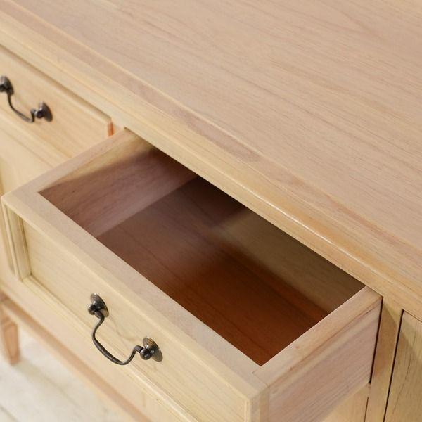 ロー キャビネット 120×40×80cm 木製 ミンディ 無垢材 インテリア家具 収納家具 キッチン家具 リビング収納 完成品 【北海道・沖縄・離島配送不可】_4