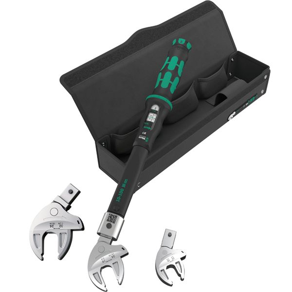 WERA ヴェラ 4点組 差込14×18mm クリックトルクレンチセット X7 10-100Nm スパナヘッド×3個・ケース付 343978 【北海道・沖縄・離島配送不可】