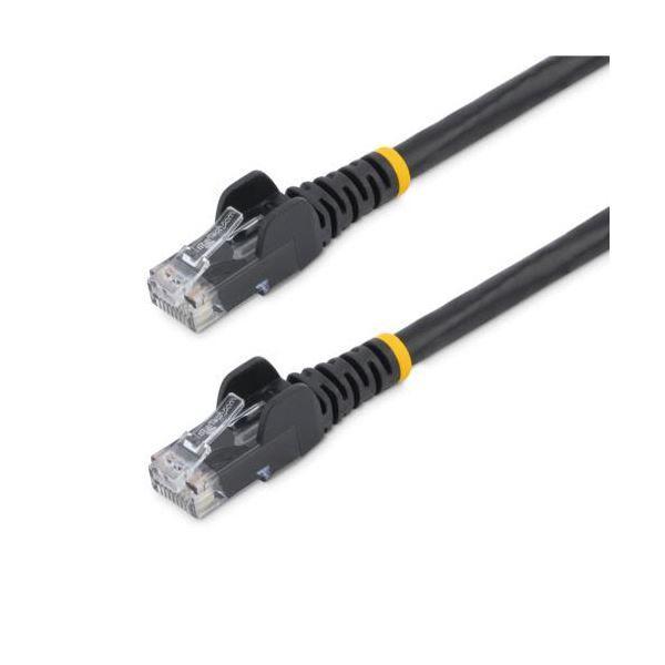 （まとめ） TANOSEE 爪折れ防止LANケーブル（CAT6） ブラック 1m 1パック（5本） ×2セット ds-1576910 まとめ） TANOSEE 爪折れ防止LANケーブル（CAT6） ブラック 3m 1パック