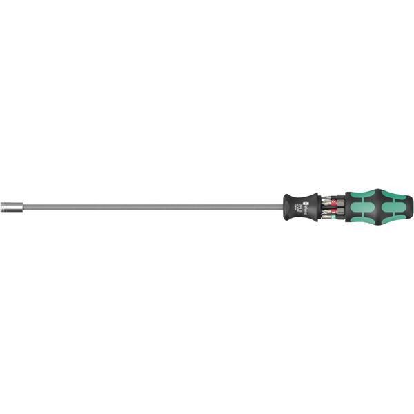 WERA ヴェラ 7点組 1/4HEX ビット収納型 ロングドライバー ビット セット 051028 工具 ツール DIY 作業工具 道具 【北海道・沖縄・離島配送不可】