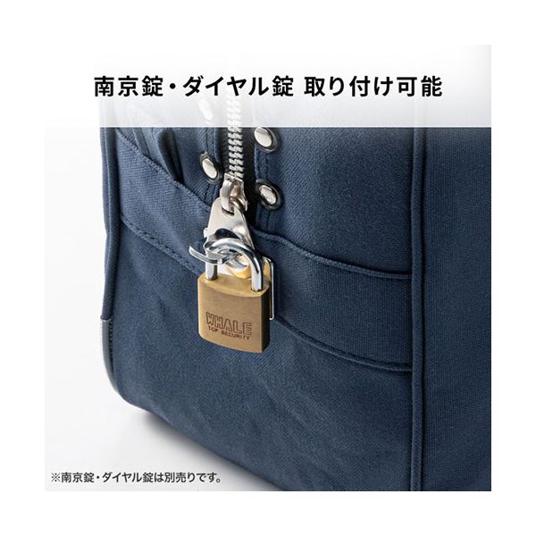 サンワサプライ 帆布メールボストンバッグ BAG-MAIL3NV 【北海道・沖縄・離島配送不可】_3
