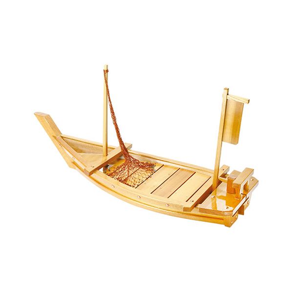 ヤマコー 用美 業務用 白木料理舟（M-80）(網付) yamaco41203 【北海道・沖縄・離島配送不可】
