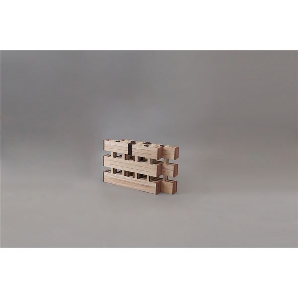 幅広 すのこベッド 4つ折れ式 セミダブル 約幅120×奥行200×高さ1.8cm(60cm幅2枚組) 薄型 軽量 完成品 〔布団別売り〕 【北海道・沖縄・離島配送不可】_4