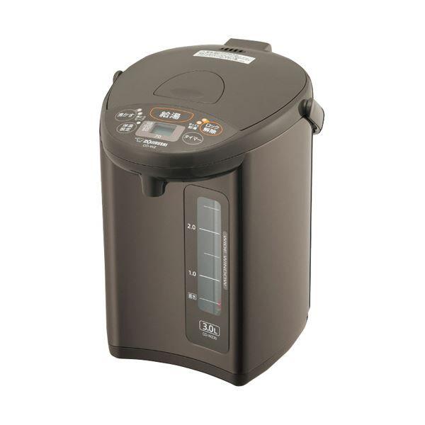 象印マイコン沸とう電動ポット 3L メタリックブラウン CD-WZ30-TM 1台 【北海道・沖縄・離島配送不可】