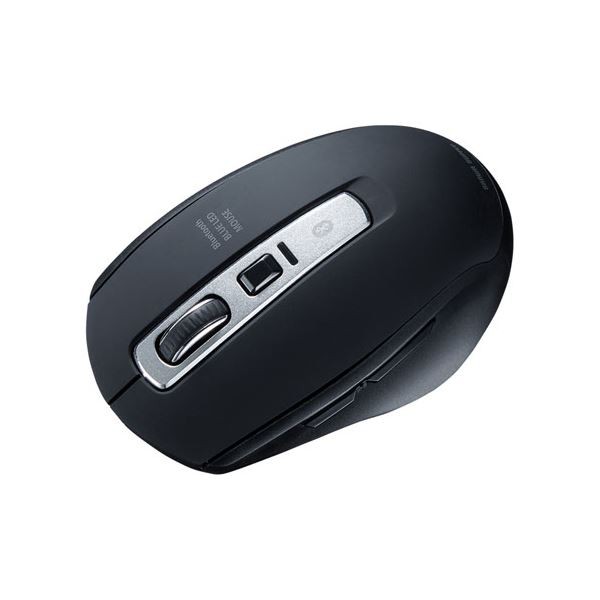 〔5個セット〕 サンワサプライ Bluetooth 5.0 ブルーLEDマウス ブラック MA-BTBL162BKX5の通販は