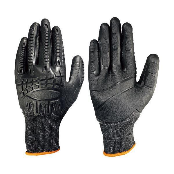 （まとめ） 富士グローブインパクトタフ BD-506 L 黒 7063 1双 〔×5セット〕 【北海道・沖縄・離島配送不可】