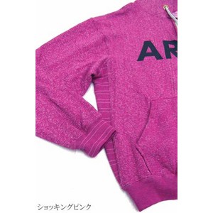 米軍 AR MYスウェットパーカー レプリカ 後染ショッピングピンク XSの通販は