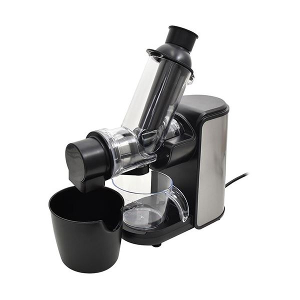 サンコー 新鮮酵素も栄養もまるごと味わう フレッシュスロージューサー WHSLJUSBK 【北海道・沖縄・離島配送不可】