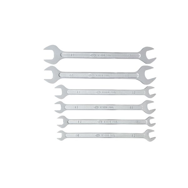 KTC 京都機械工具 薄口スパナ セット 6本組 S206 スパナ 工具 ツール DIY 作業工具 【北海道・沖縄・離島配送不可】