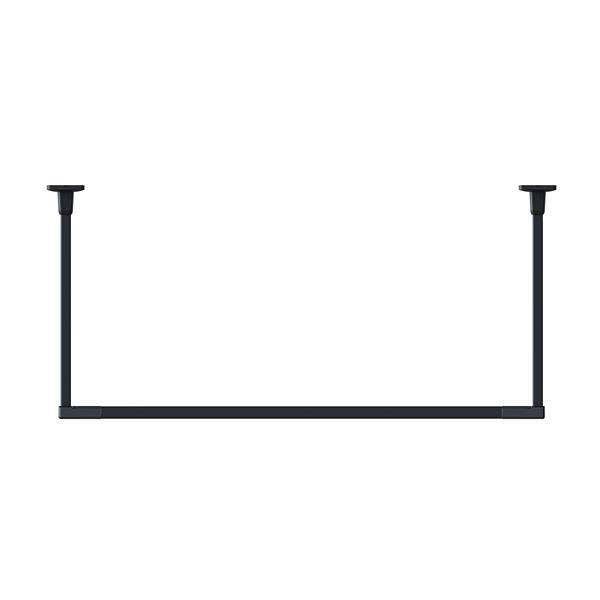 BAR1-6013-BK ホスクリーン 固定式室内物干 BAR型 ブラック 高さ 600mm×幅 1365mmの通販は 23,233円