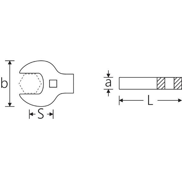 STAHLWILLE スタビレー 1/2SQ クローフットスパナ 2 インチサイズ 全長89mm 540AHD-2 スパナ 工具 ツール DIY 作業工具 【北海道・沖縄・離島配送不可】_2