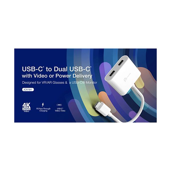 j5 Create USB-C to DP alt mode出力＆PD充電 2in1 変換アダプター JCA164 1個 【北海道・沖縄・離島配送不可】_4
