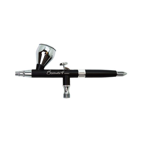 エアテックス AIRTEX エアブラシ Beauti4+（ビューティフォープラス） 0.5mm ナイト（黒） XP-B4C-BK 【北海道・沖縄・離島配送不可】