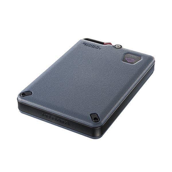 アイオーデータ5Gbps（USB3.2 Gen1） ハードウェア暗号化＆耐衝撃ポータブルHDD 2TB HDPD-SUTC2 1台 【北海道・沖縄・離島配送不可】