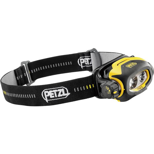 PETZL ぺツル 2 ピクサ3 ヘッドライト ブラック／イエロー 100ルーメン E78CHB 2 【北海道・沖縄・離島配送不可】