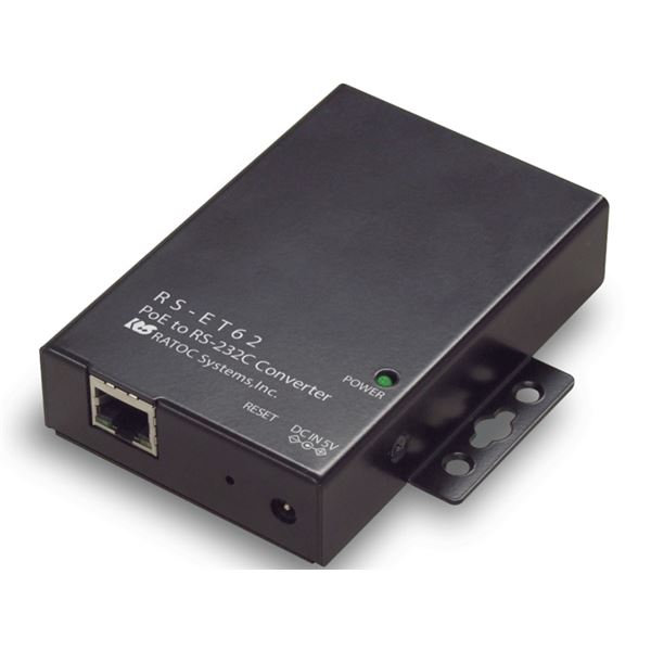 ラトックシステム PoE to RS-232C コンバーター RS-ET62 【北海道・沖縄・離島配送不可】