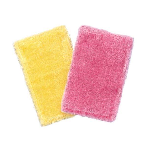 （まとめ） アズマ工業ふしぎクロス 250×150mm 2色組 1パック（2枚：各色1枚） 〔×5セット〕 【北海道・沖縄・離島配送不可】
