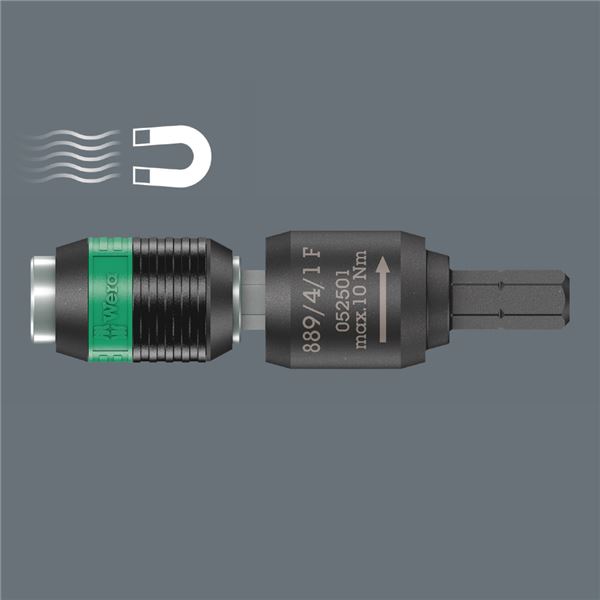 WERA ヴェラ 差込角1/4 HEX ラチェット機能付き ビットホルダー 全長64mm 052501 工具 ツール DIY 作業工具 道具 【北海道・沖縄・離島配送不可】_5
