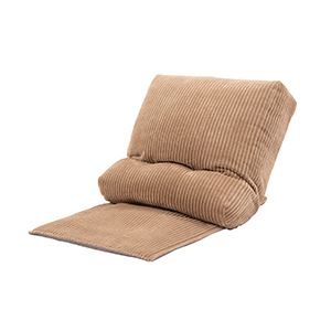 マルチフロアチェア ベージュ 約幅52cm 完成品 【北海道・沖縄・離島配送不可】