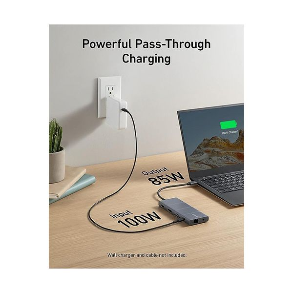 アンカージャパン ANKER 565 USB-Cハブ（11-in-1 10Gbps PD100W対応） グレー A83880A1 1個 【北海道・沖縄・離島配送不可】_5