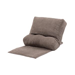 マルチフロアチェア グレー 約幅52cm 完成品 【北海道・沖縄・離島配送不可】