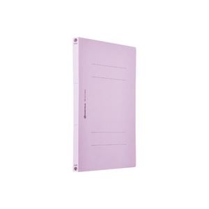 (業務用20セット) フラットファイル/紙バインダー 〔A4/2穴 10冊入り〕 タテ型 パープル(紫) D017J-VL ×20セット 【北海道・沖縄・離島配送不可】