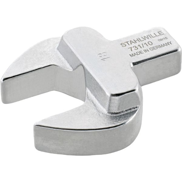 STAHLWILLE スタビレー トルクレンチ用 差替スパナヘッド 8mm ジョイントサイズ 9×12mm 731/10-8 スパナ 工具 ツール DIY 【北海道・沖縄・離島配送不可】