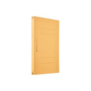 (業務用20セット) フラットファイル/紙バインダー 〔A4/2穴 10冊入り〕 タテ型 イエロー(黄) D017J-YL ×20セット 【北海道・沖縄・離島配送不可】