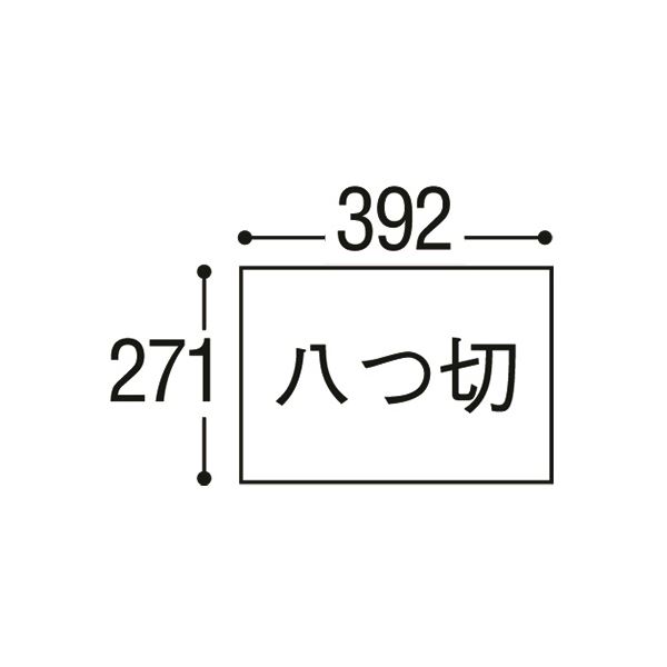 （まとめ）リンテック ニューカラーR 八つ切 しゅいろ 8NCR-235 1パック(100枚)〔×5セット〕 【北海道・沖縄・離島配送不可】_2