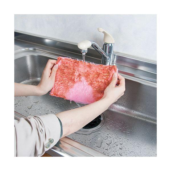 （まとめ） アズマ工業ふしぎクロス 250×150mm ピンク 1枚 〔×10セット〕 【北海道・沖縄・離島配送不可】_3
