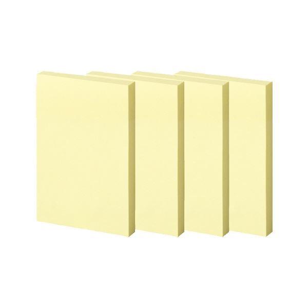 （まとめ） TANOSEE強粘着ふせん 75×50mm パステルカラー・イエロー 1パック（10冊） 〔×3セット〕の通販は 6,270円