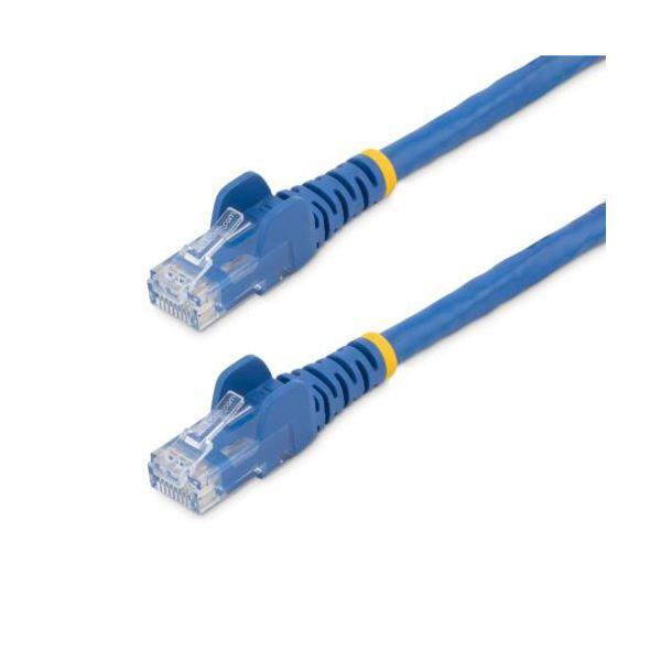 （まとめ） StarTech.com カテゴリ6 LANケーブル RJ45モールドコネクタ 50cm ブルー N6PATC50CMBL1本 〔×5セット〕の通販は